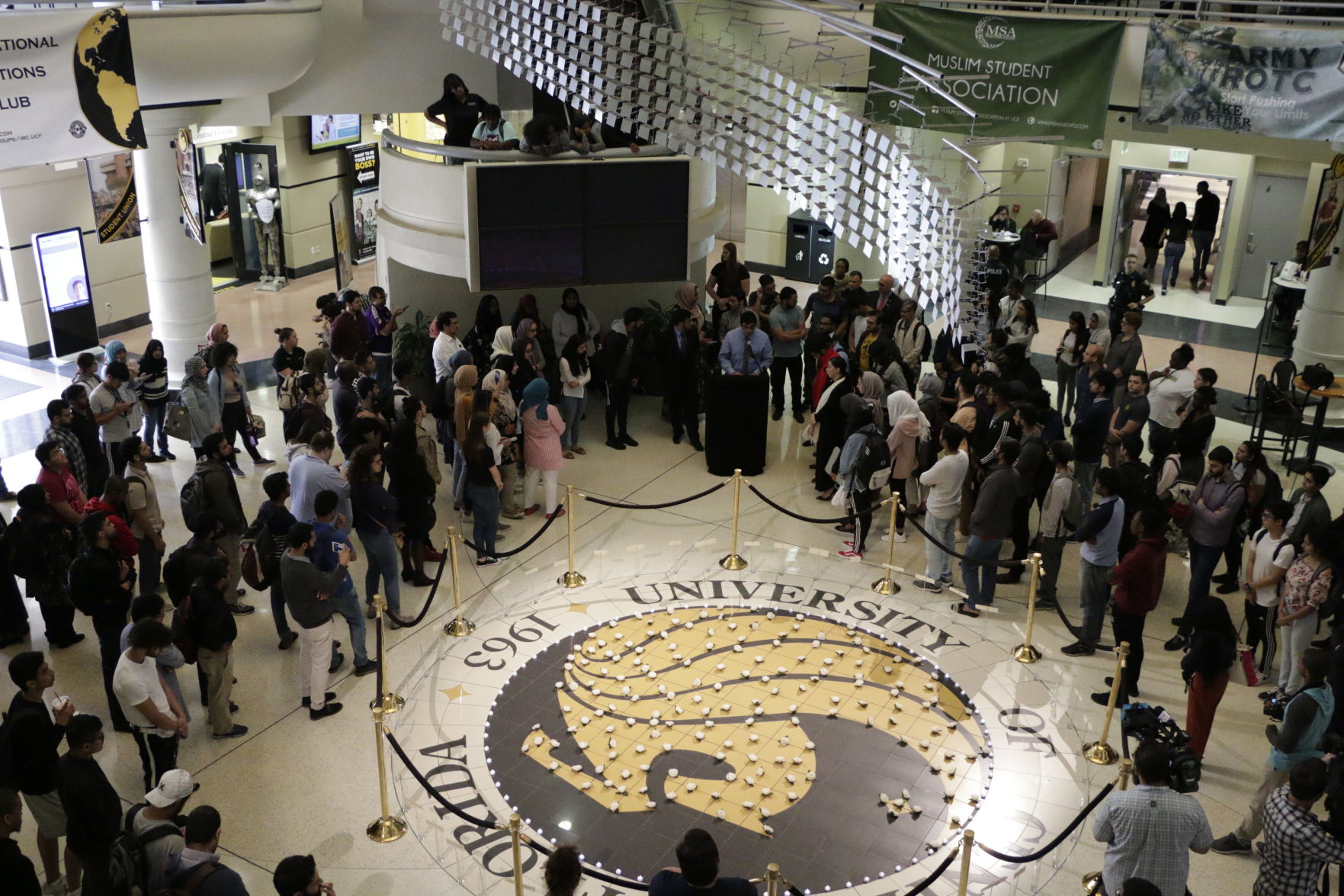UCF muslim student association holds christchurch shooting vigil MA
